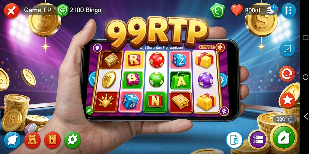 Tampilan gameplay seru dari aplikasi Bingo 99RTP.