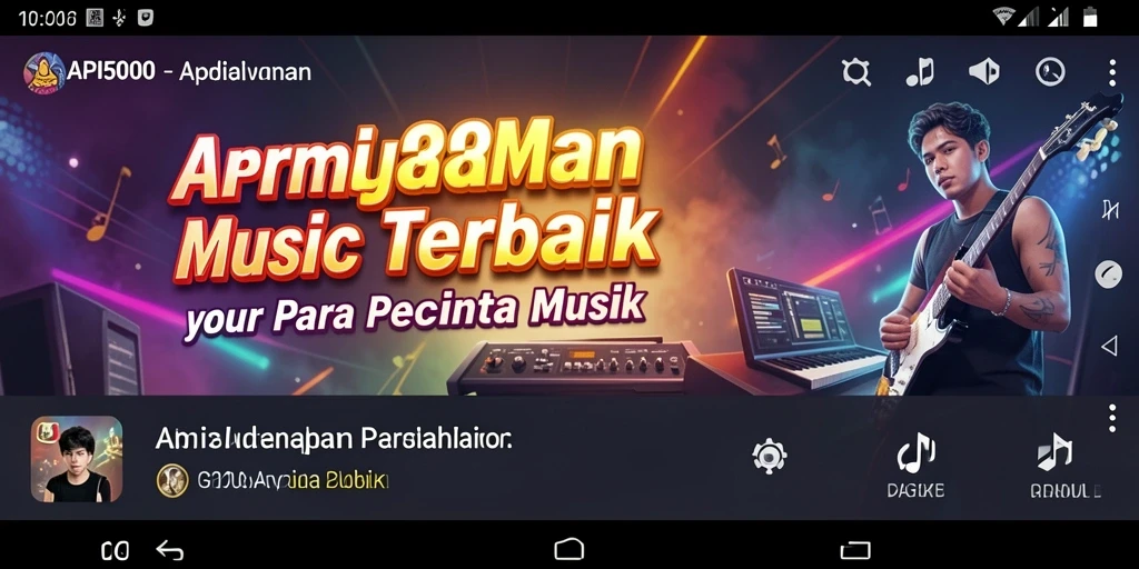 Tampilan menarik gameplay API5000 yang penuh warna dan dinamis.