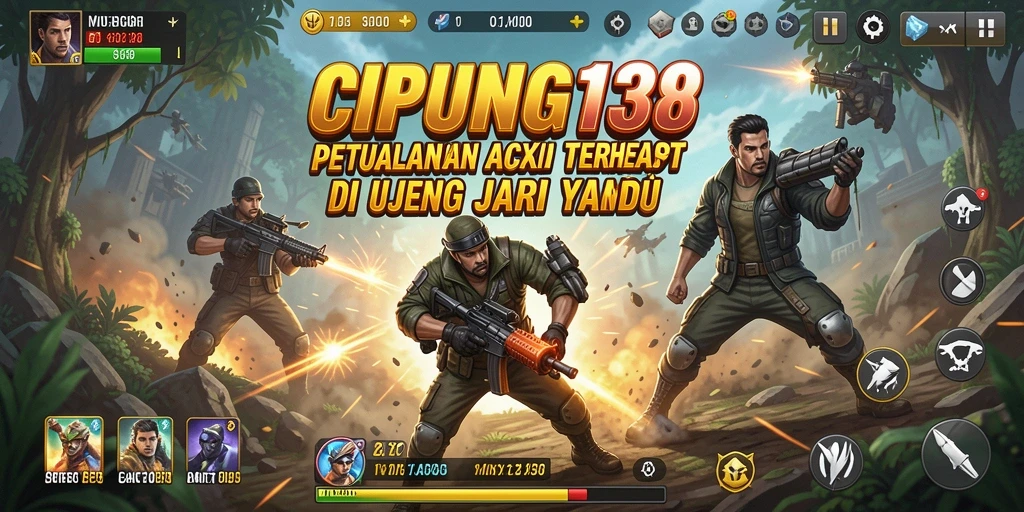 Screenshot menunjukkan aksi mendebarkan dari game CIPUNG138.