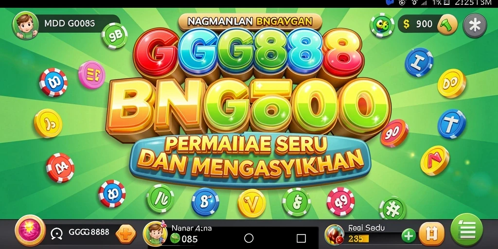 Gameplay seru di GGG888 dengan teman-teman.