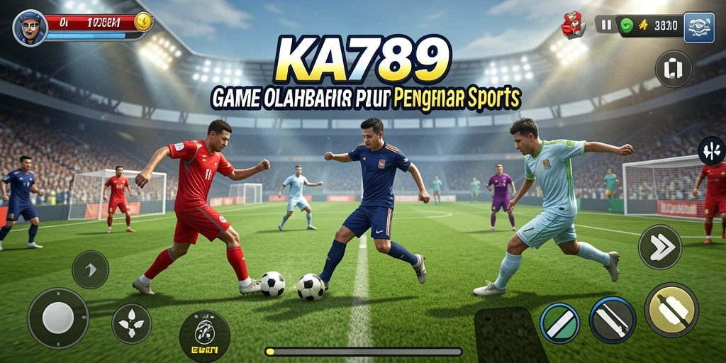 Screenshot KA789 menampilkan aksi seru dalam pertandingan olahraga.