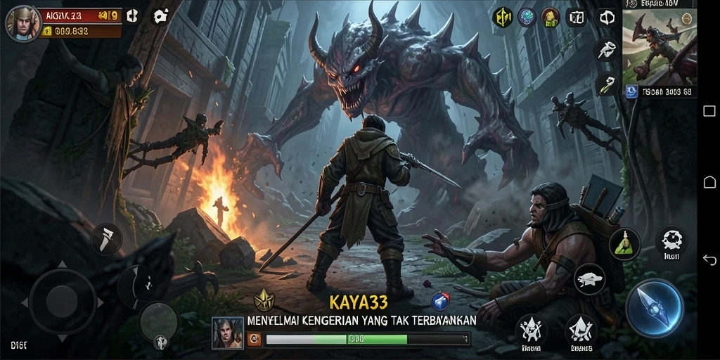 Menampilkan gameplay KAYA33 yang mencekam dan penuh ketegangan.