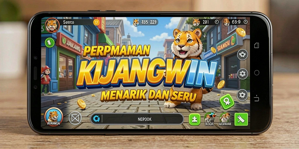 Screenshot gameplay <strong>KIJANGWIN</strong> yang menampilkan aksi seru di arena permainan.