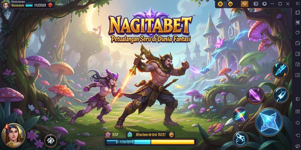 Screenshot NAGITABET menunjukkan gameplay menarik dengan aksi petualangan.