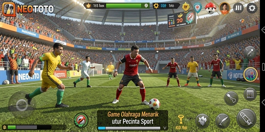 Tampilan gameplay seru di NEOTOTO yang menarik perhatian.