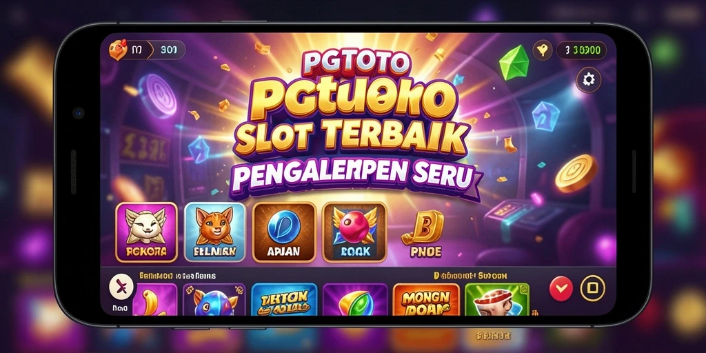 Screenshot PGTOTO menampilkan gameplay slot yang mendebarkan.