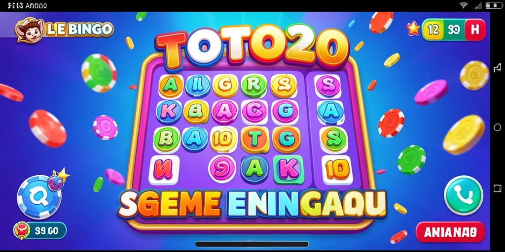Tampilan menarik dari gameplay Bingo di TOTO20.