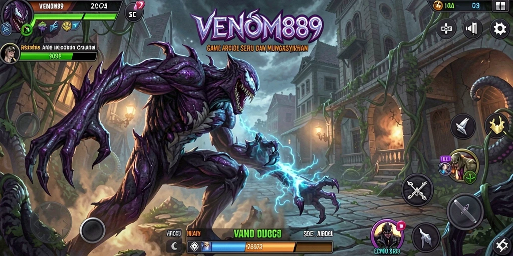 Tampilan gameplay seru dari VENOM889 yang menegangkan.