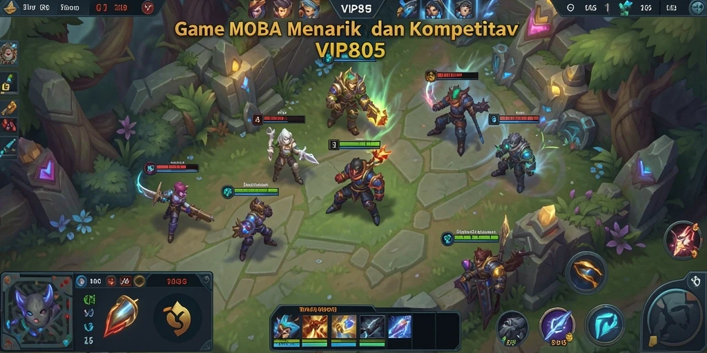 Gameplay menarik dan karakter unik di VIP805