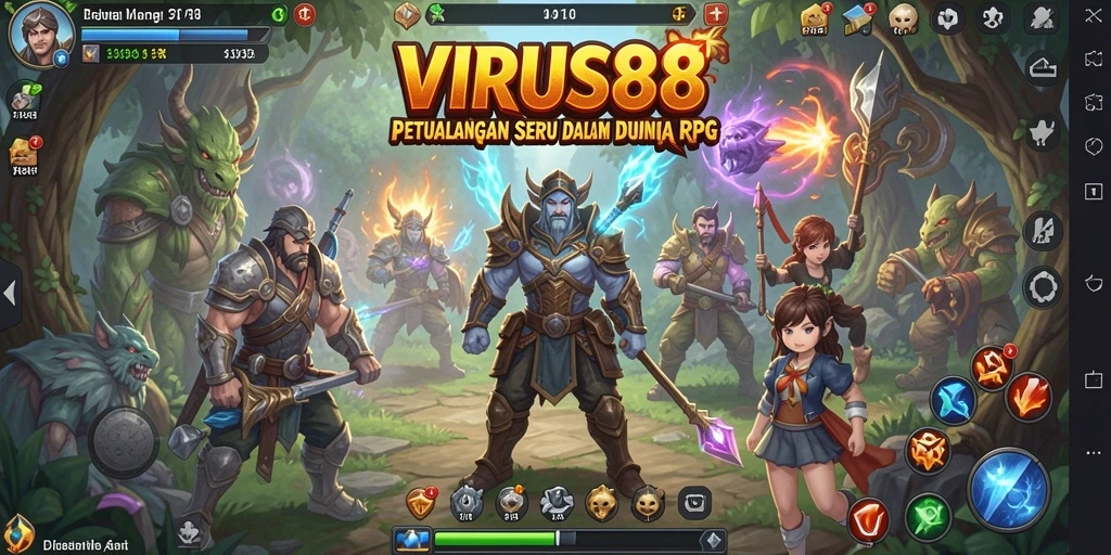 Tampilan menakjubkan dari gameplay RPG yang mendebarkan.
