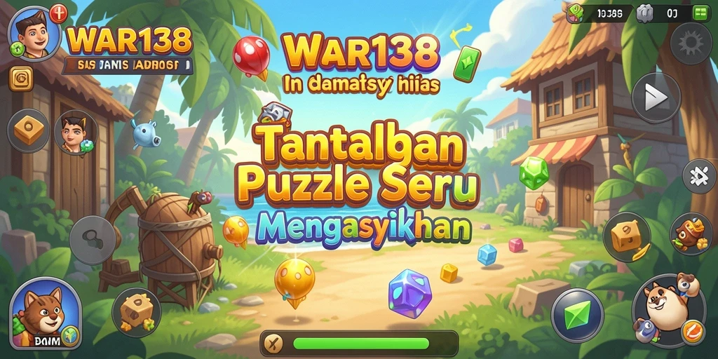 Gameplay menarik dari WAR138 yang menampilkan teka-teki di layar.