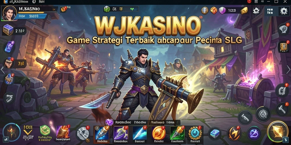 Tampilan gameplay menarik di WJKASINO dengan aksi strategis.