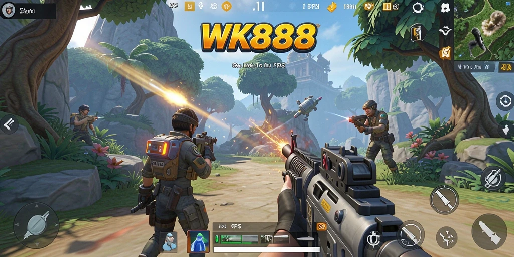 Screenshot menampilkan gameplay seru di WK888 dengan aksi yang mendebarkan.