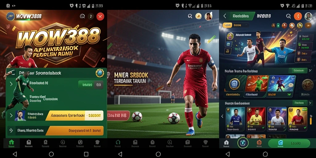 Tampilan gameplay WOW388 yang menarik dengan berbagai pilihan taruhan olahraga.